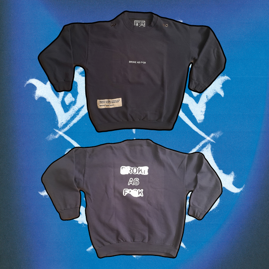 Blue *AsFuck crewneck